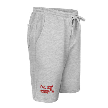 Men's fleece shorts